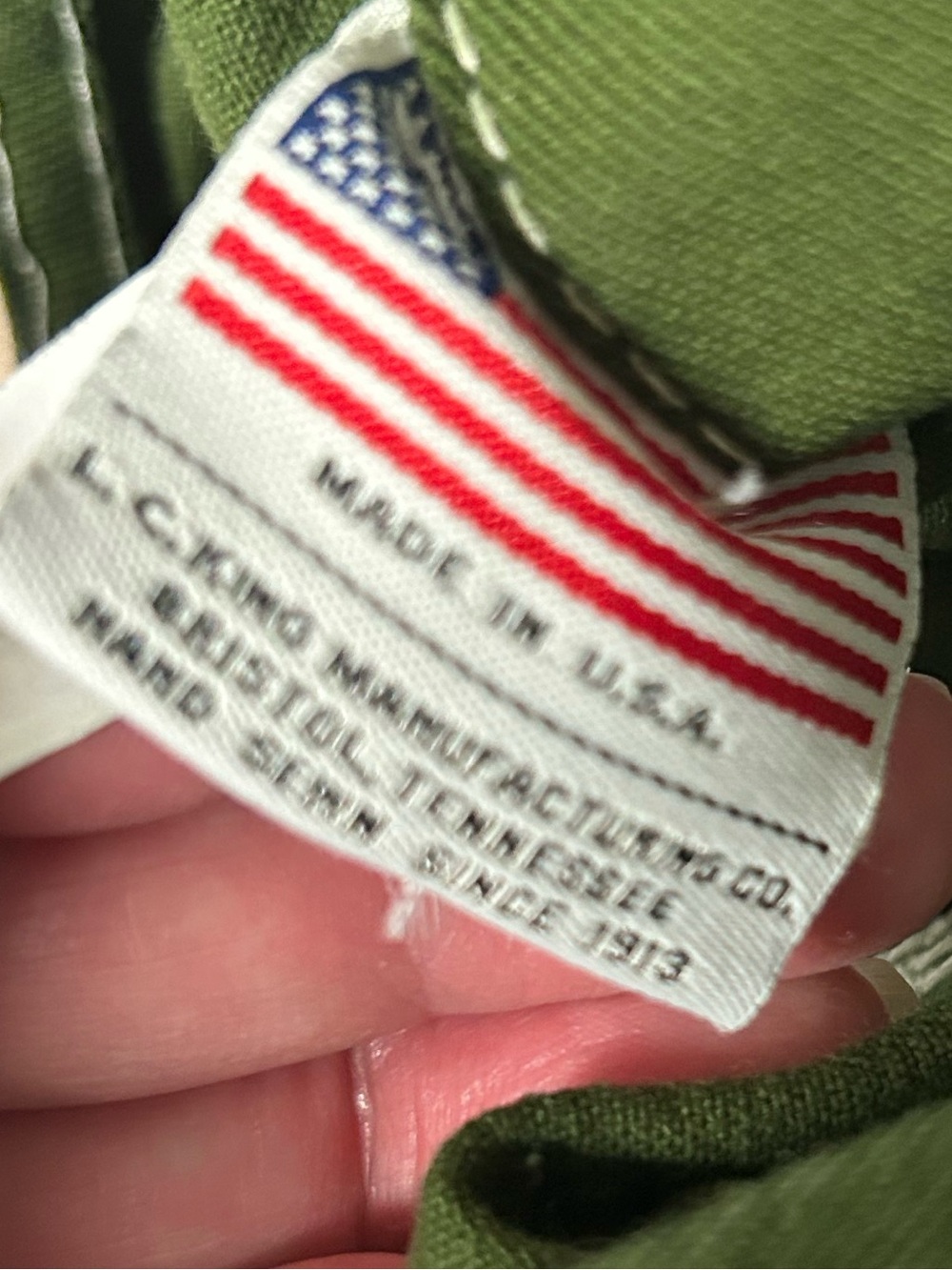 L.C. King Overalls Green Size 36 - Picture 11 of 13